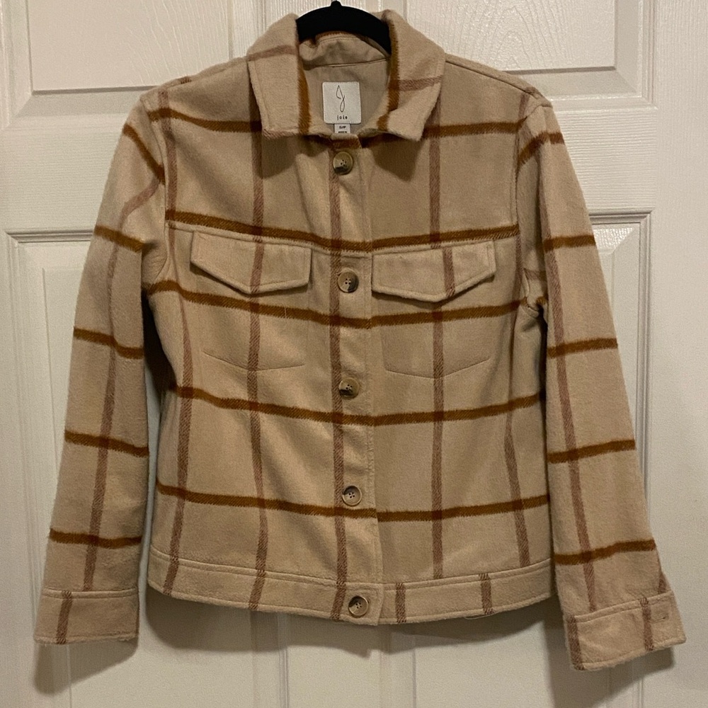 Joie Fleece Shirt Jacket